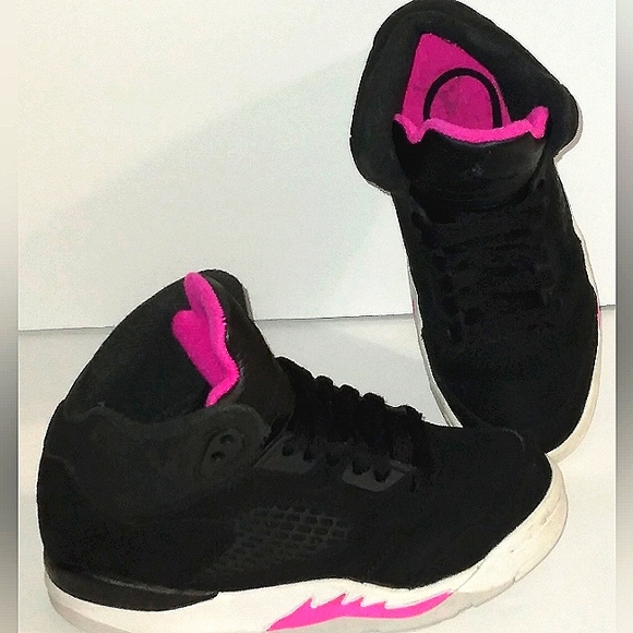 MUST SEE! Like New 2017 Kids Nike Jordan Retro 5 Pre-school kids 11c sneakers - Picture 11 of 16